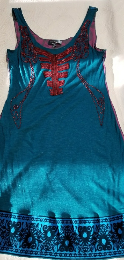 Hale Bob sleeveless dress. - Picture 2 of 3